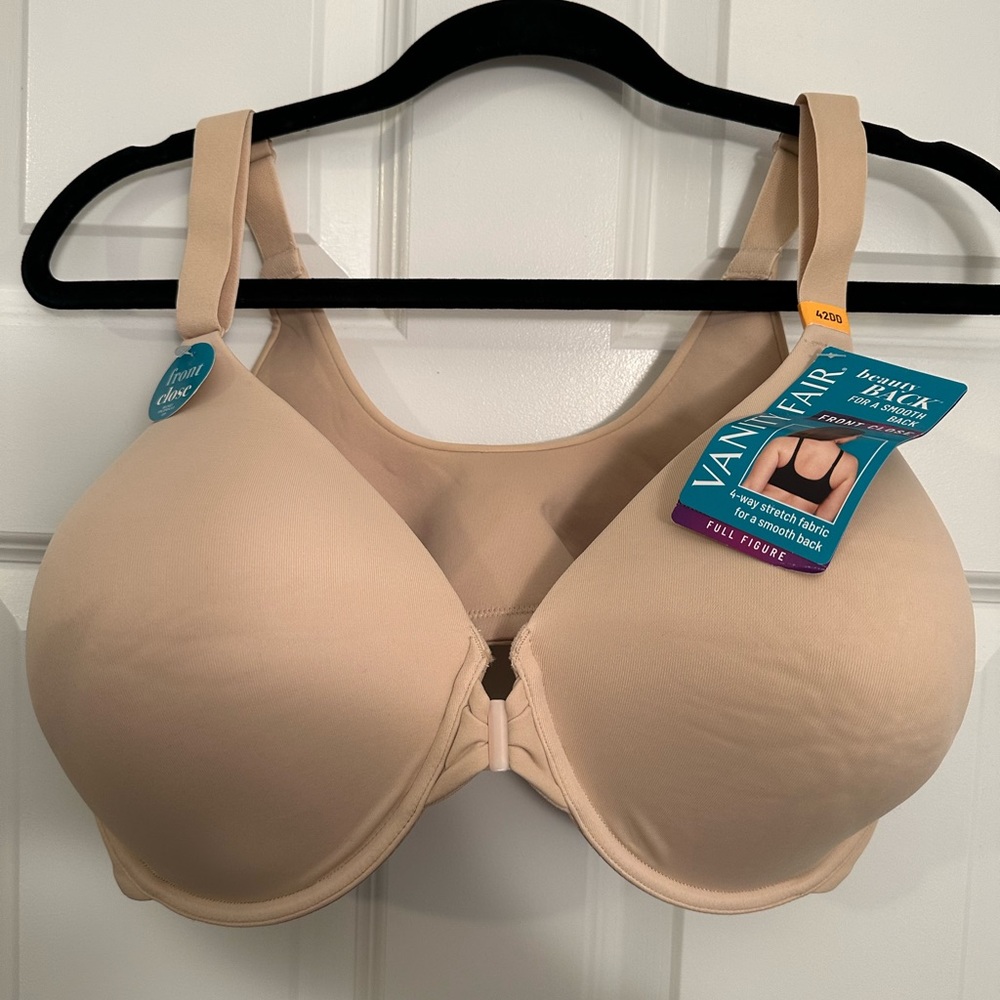 New Vanity Fair Nude Bra - 42DD